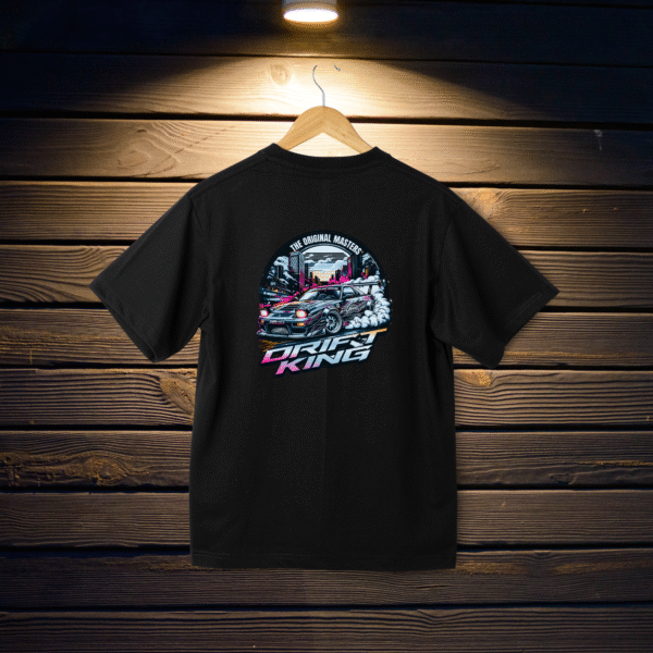 Drift King Tee | Retro Japanese Drift Car T-Shirt