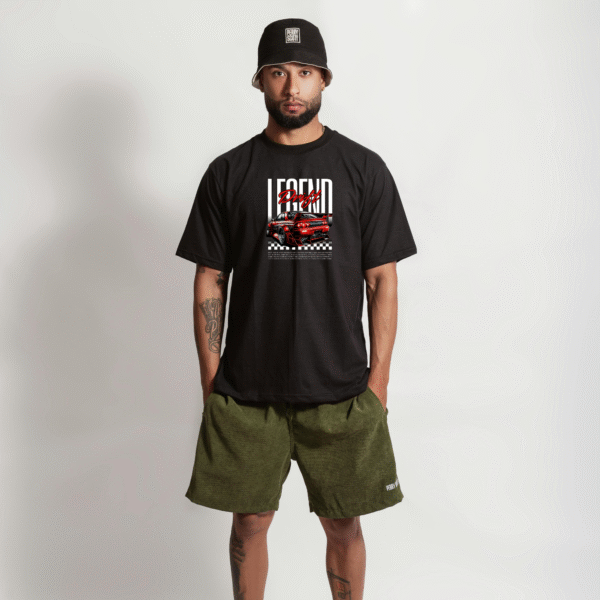 Drift Legend | Retro Japanese Drift Car T-Shirt - Image 2