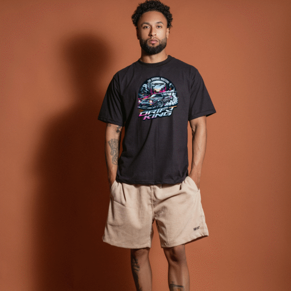 Drift King Tee | Retro Japanese Drift Car T-Shirt - Image 3